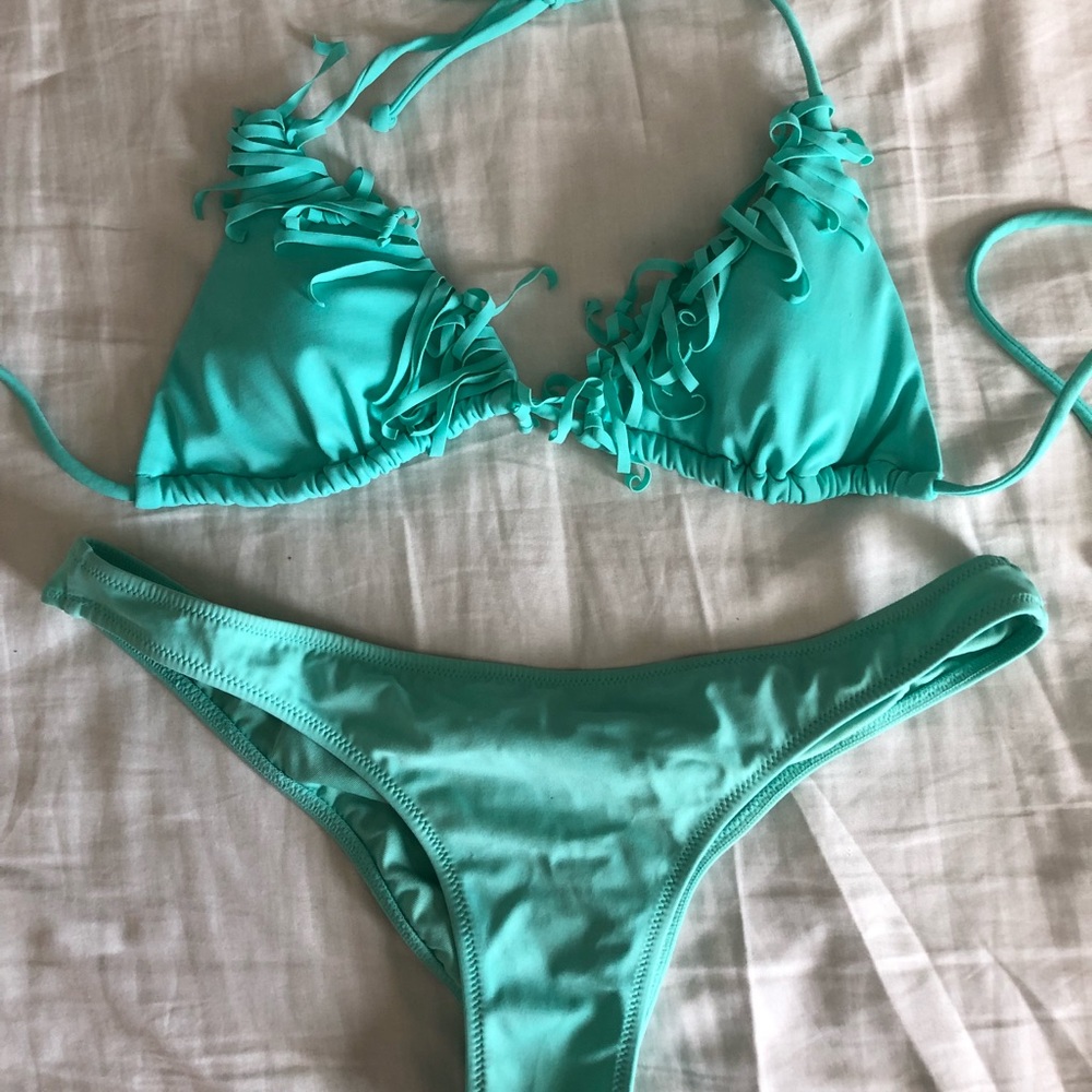 NWOT V.S. Fringe Bikini Top